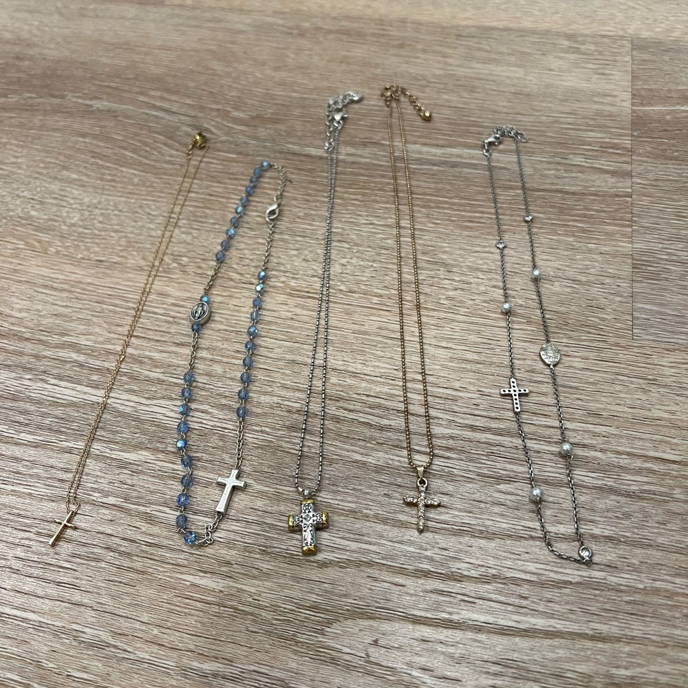 Cross necklace bundle